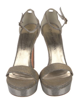 Stuart Weitzman Glitter Sandals