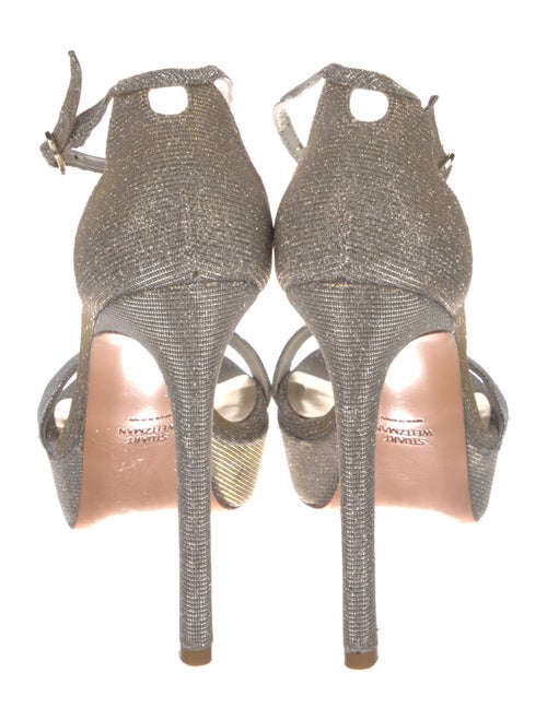 Stuart Weitzman Glitter Sandals