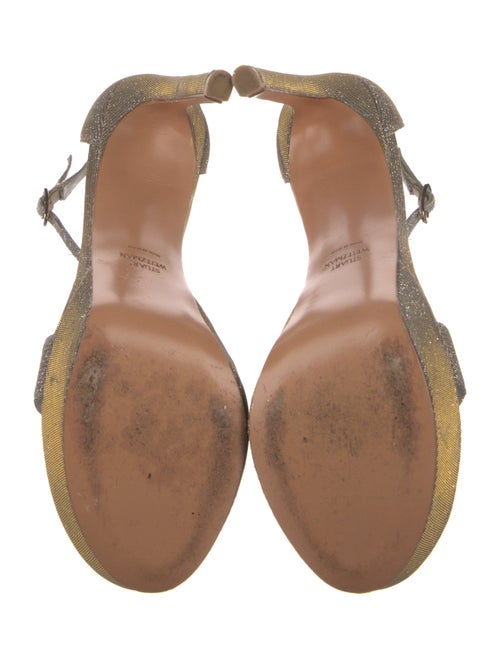 Stuart Weitzman Glitter Sandals