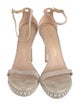 Stuart Weitzman Glitter Glitter Accents Sandals