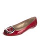 Stuart Weitzman Patent Leather Ballet Flats