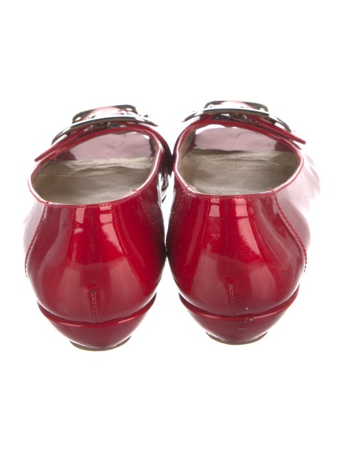 Stuart Weitzman Patent Leather Ballet Flats