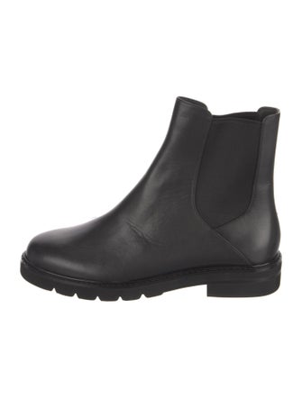 Stuart Weitzman Leather Chelsea Boots