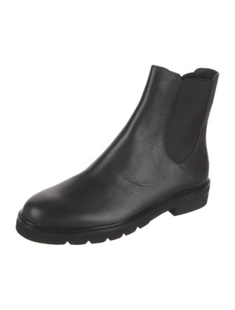 Stuart Weitzman Leather Chelsea Boots