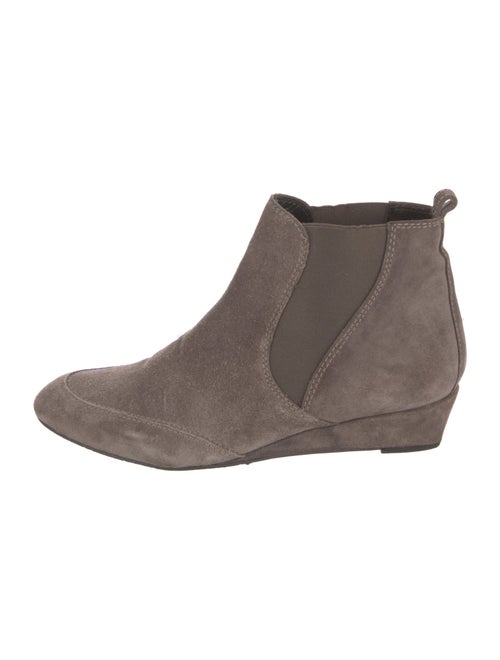 Stuart Weitzman Suede Chelsea Boots