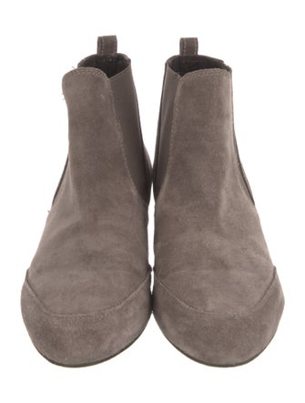 Stuart Weitzman Suede Chelsea Boots