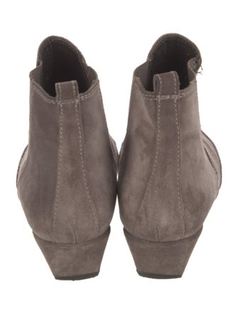 Stuart Weitzman Suede Chelsea Boots