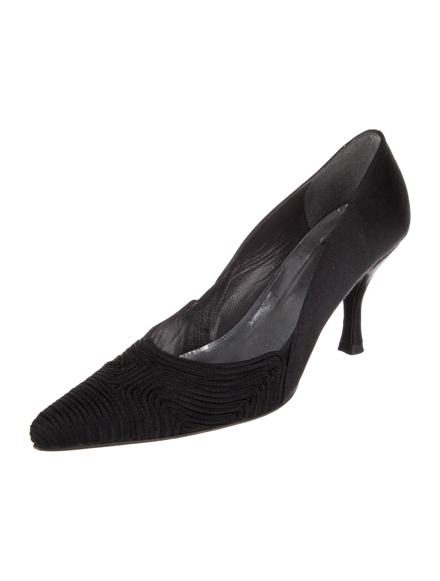 Stuart Weitzman Satin Pumps