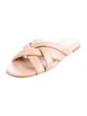 Stuart Weitzman Leather Slides