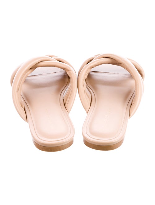 Stuart Weitzman Leather Slides