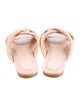 Stuart Weitzman Leather Slides