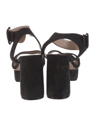 Stuart Weitzman Suede Sandals