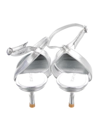 Stuart Weitzman Leather Slingback Pumps