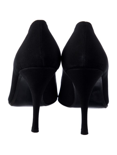 Stuart Weitzman Suede Crystal Embellishments Pumps