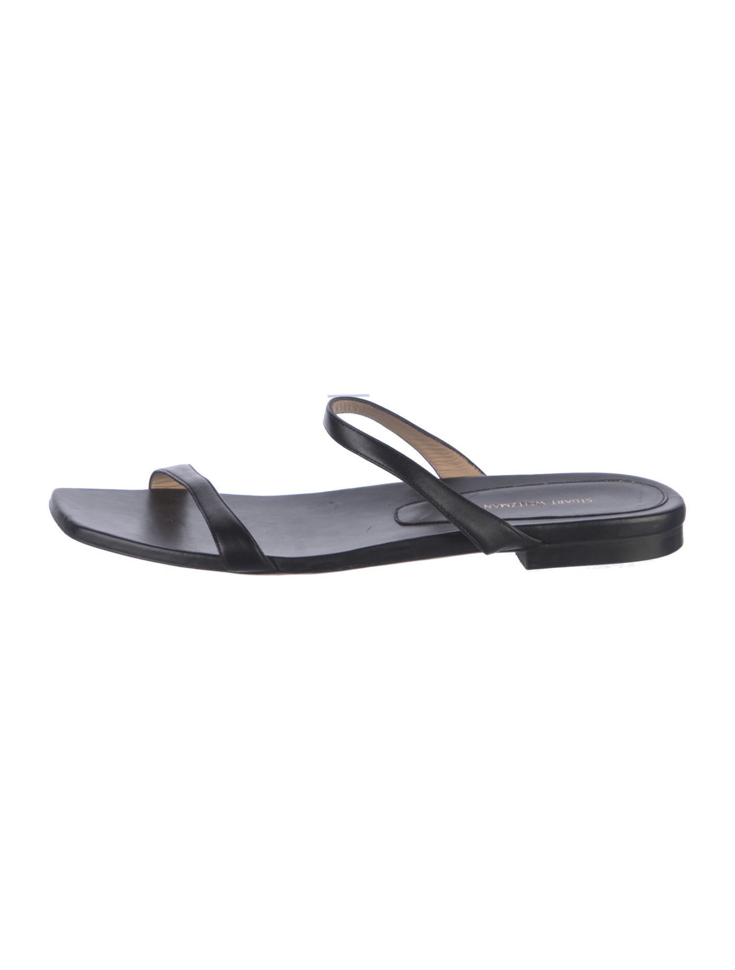 Stuart Weitzman Leather Slides w/ Tags