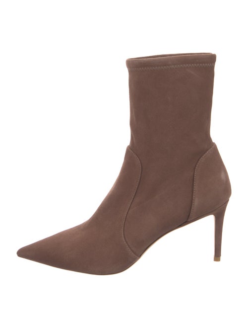 Stuart Weitzman Suede Sock Boots