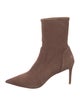 Stuart Weitzman Suede Sock Boots