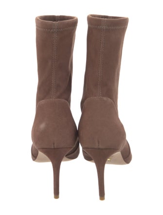 Stuart Weitzman Suede Sock Boots