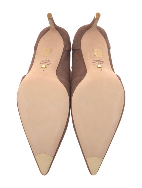 Stuart Weitzman Suede Sock Boots