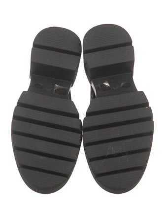 Stuart Weitzman Patent Leather Mules