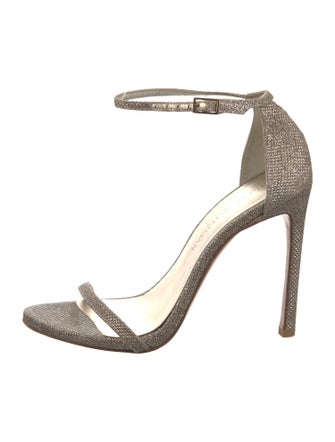 Stuart Weitzman Glitter Sandals