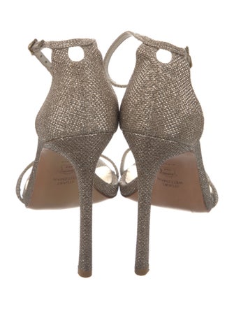 Stuart Weitzman Glitter Sandals