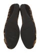 Stuart Weitzman Ponyhair Animal Print Ballet Flats