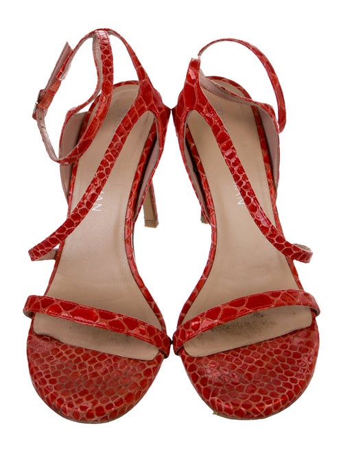 Stuart Weitzman Leather Slingback Sandals