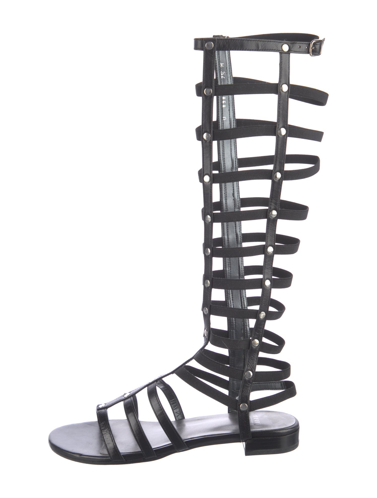 Stuart Weitzman Leather Gladiator Sandals