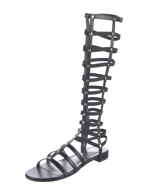 Stuart Weitzman Leather Gladiator Sandals