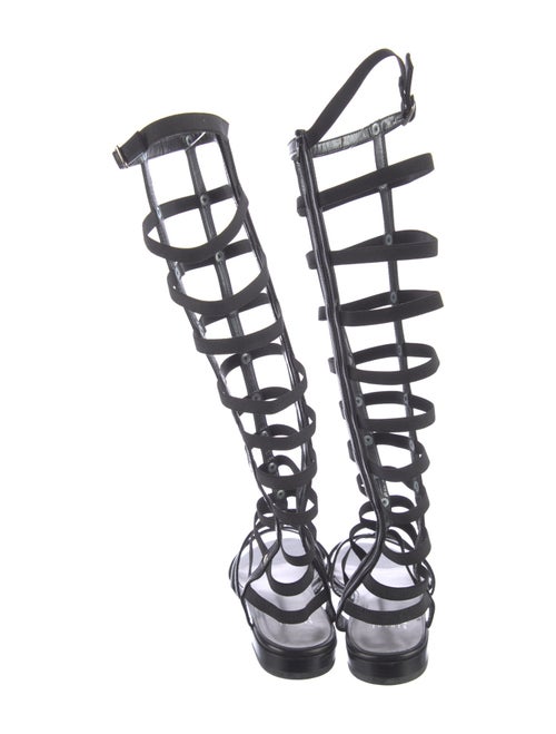 Stuart Weitzman Leather Gladiator Sandals