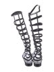 Stuart Weitzman Leather Gladiator Sandals