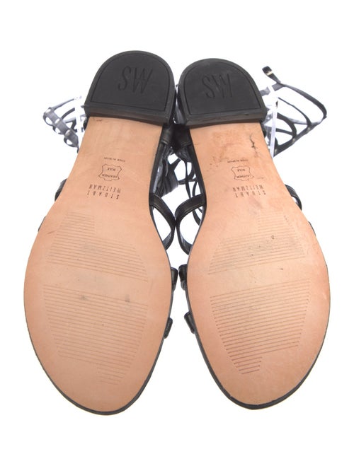 Stuart Weitzman Leather Gladiator Sandals