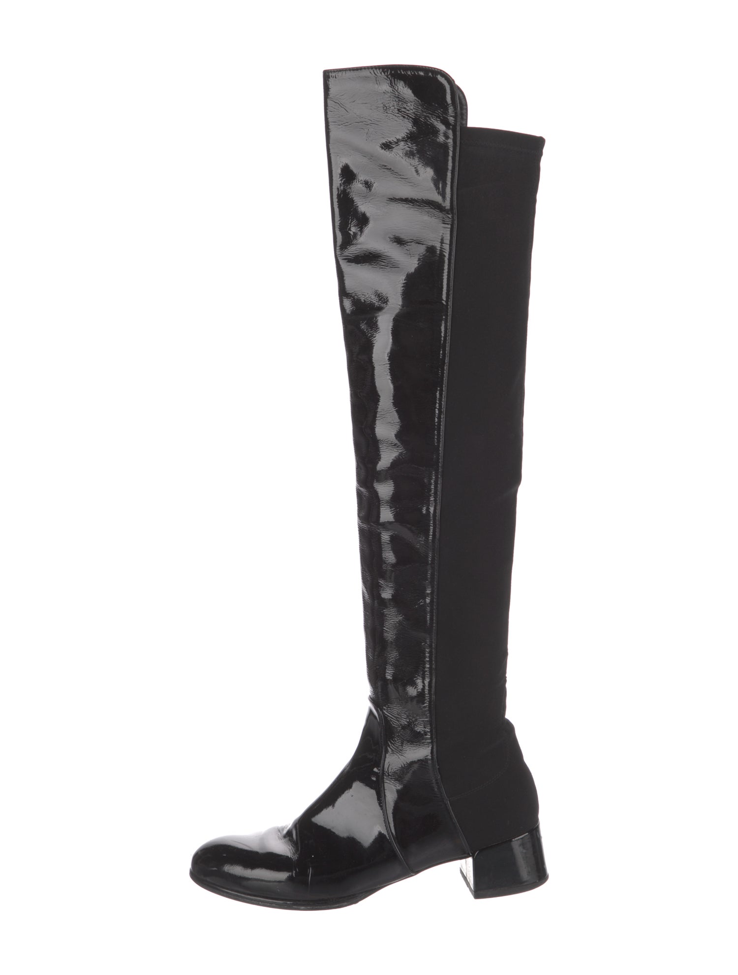 Stuart Weitzman Patent Leather Boots