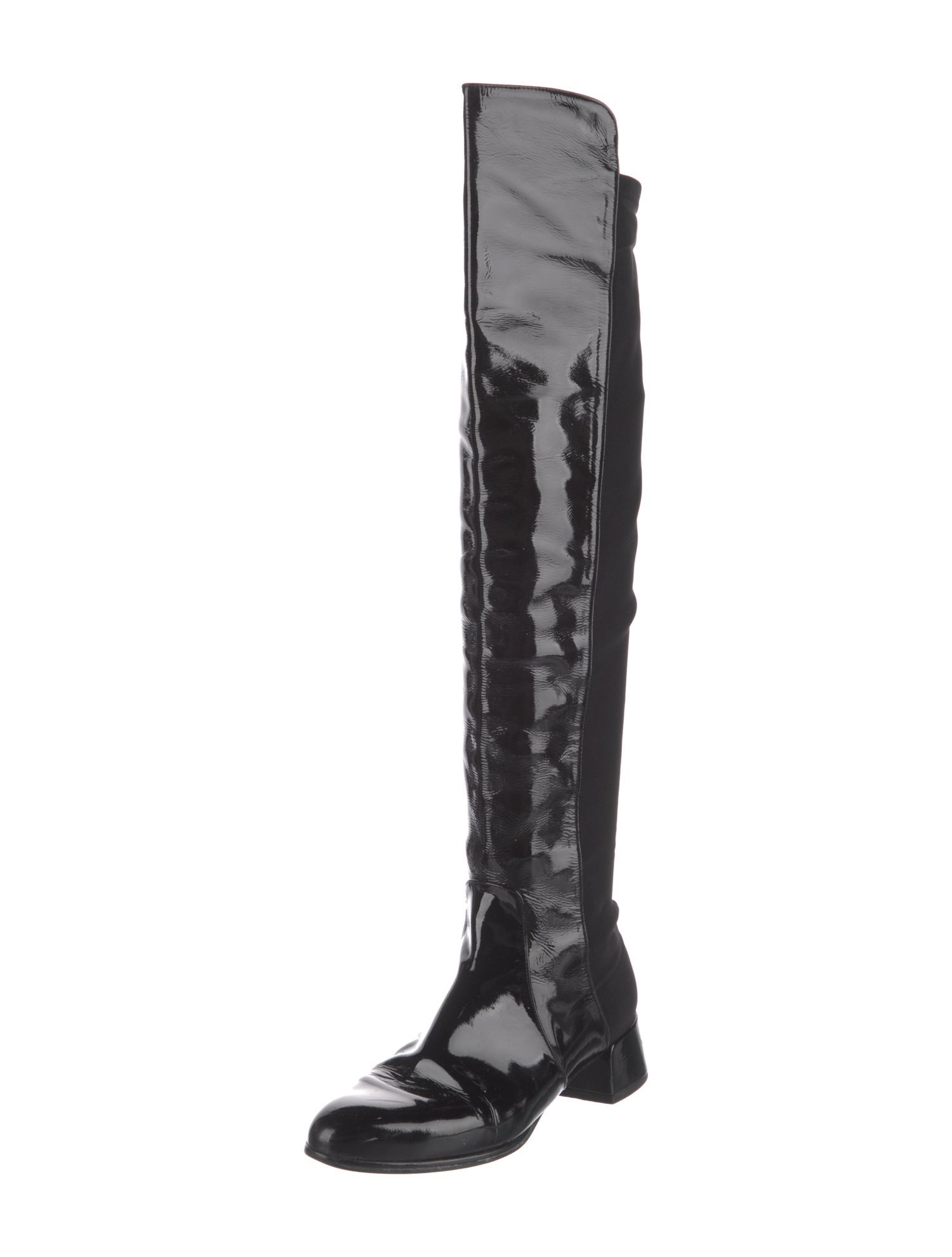 Stuart Weitzman Patent Leather Boots