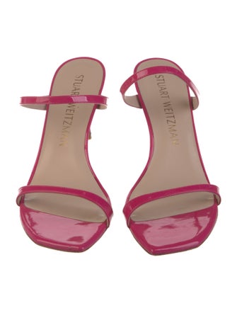 Stuart Weitzman Patent Leather Sandals