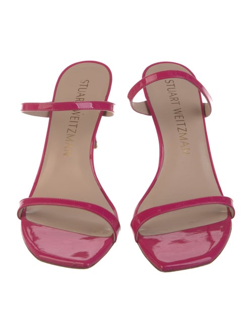 Stuart Weitzman Patent Leather Sandals