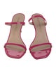 Stuart Weitzman Patent Leather Sandals