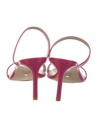 Stuart Weitzman Patent Leather Sandals