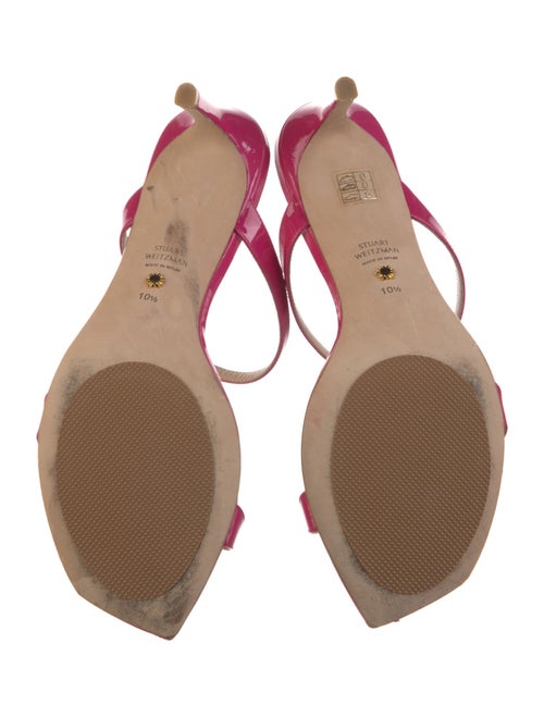 Stuart Weitzman Patent Leather Sandals
