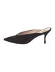 Stuart Weitzman Suede Mules