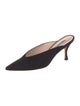 Stuart Weitzman Suede Mules