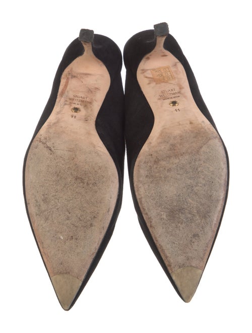 Stuart Weitzman Suede Mules