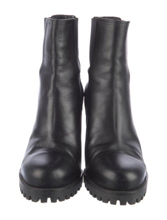 Stuart Weitzman Leather Chelsea Boots