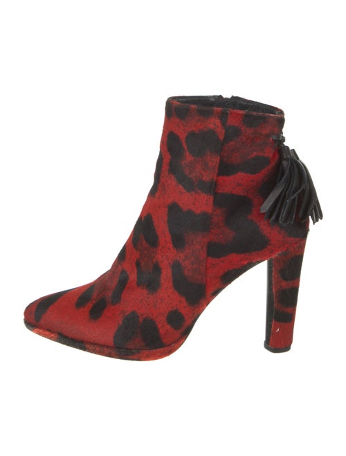Stuart Weitzman Ponyhair Animal Print Boots