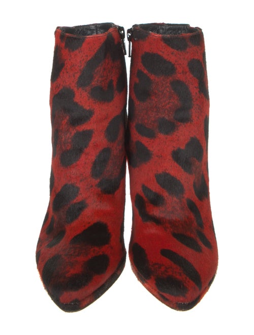 Stuart Weitzman Ponyhair Animal Print Boots