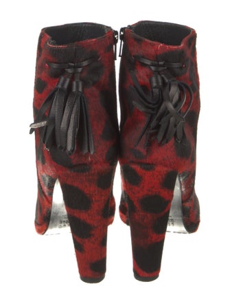 Stuart Weitzman Ponyhair Animal Print Boots