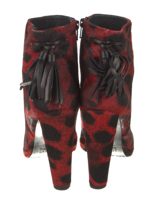 Stuart Weitzman Ponyhair Animal Print Boots