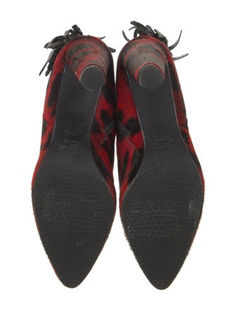 Stuart Weitzman Ponyhair Animal Print Boots