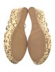 Stuart Weitzman Snakeskin Animal Print Espadrilles